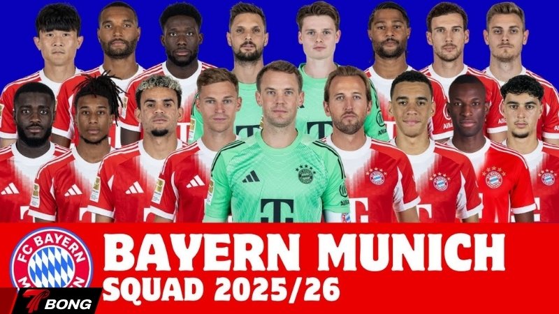 Đội hình của Bayern Munich mùa giải hiện tại